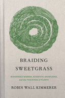 Braiding Sweetgrass book cover with green circle of braided grass