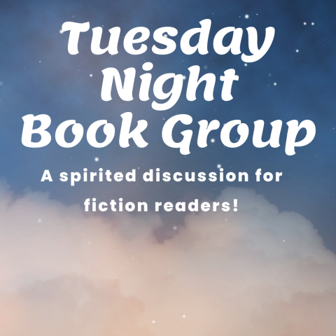 Tuesday night book group spirited discussion for fiction readers