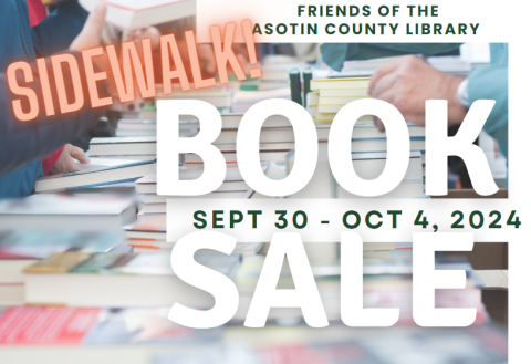 sidewalk book sale 