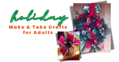 holiday make and take christmas crafts