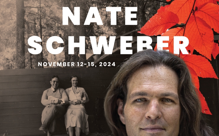 Meet Nate Schweber image with old time photo